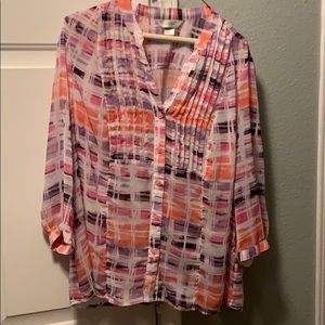 Sheer blouse